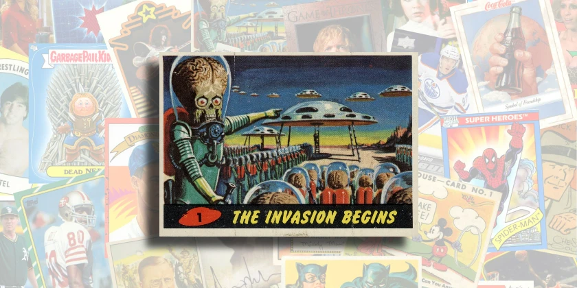 1962 Topps Mars Attacks trading card checklist