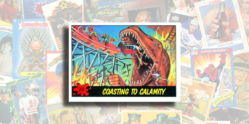1988 Topps Dinosaurs Attack trading card checklist