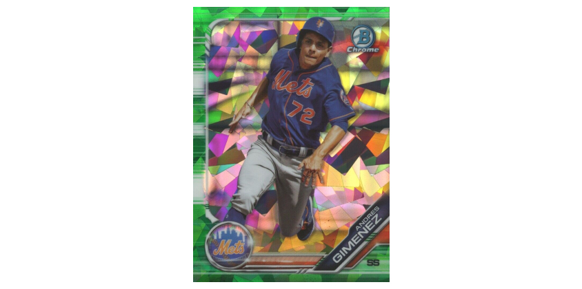 2019 Bowman Draft Sapphire baseball card checklist
