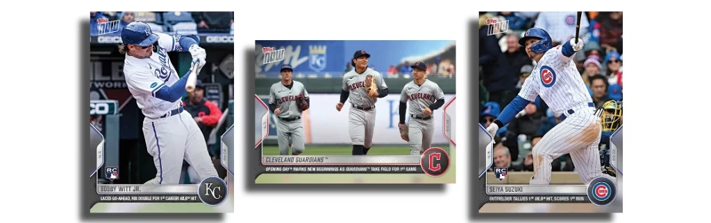 2022 Topps Now baseball card gallery