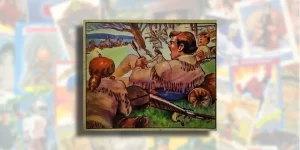 1949 Bowman Wild West trading card checklist