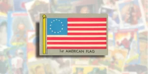 1950 Topps Parade Flags of the World trading card checklist.