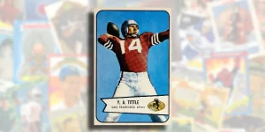 1954 Bowman football card checklist