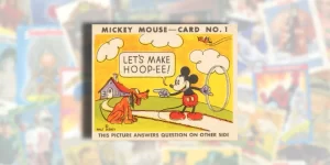1935 Gum Inc Mickey Mouse trading card checklist