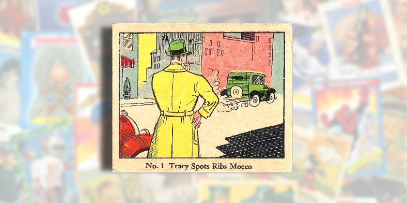 1937 Johnson Dick Tracy trading card checklist